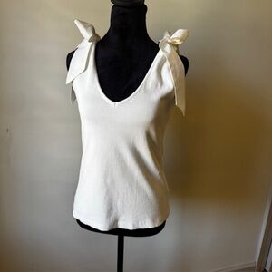 The Rafaela Bow-Tie Tank by Maeve - Anthropologie